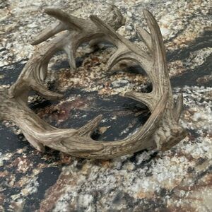 Rustic Antler Candle Holder